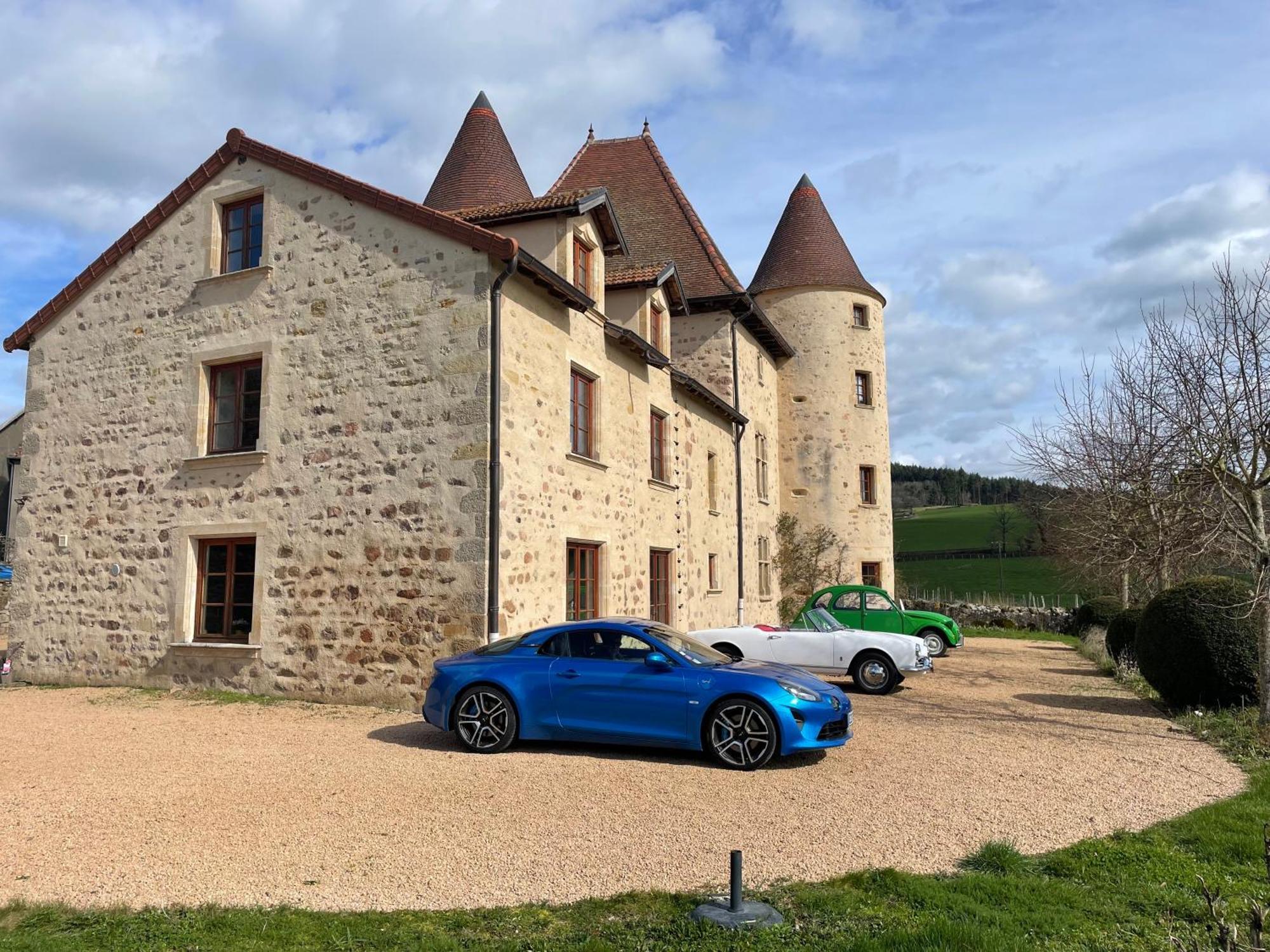 Bed and Breakfast Chateau De Grandvaux à Varennes-sous-Dun Extérieur photo